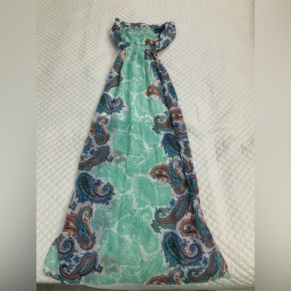 Love.. Ady dress in Blue and Green
